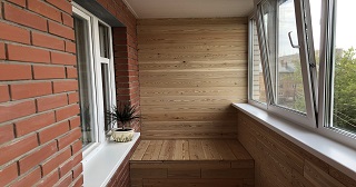 Отделка, остекление, утепление балконов в Сарове от 212 руб. м/2.
