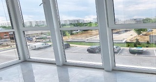 Панорамное остекление балкона Саров цена от 11 тыс. руб. м/п.