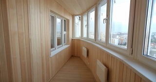 Внутренняя отделка лоджии Саров, цена от 212 руб. м2
